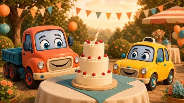 The Cake That Would Not Ride Straight
